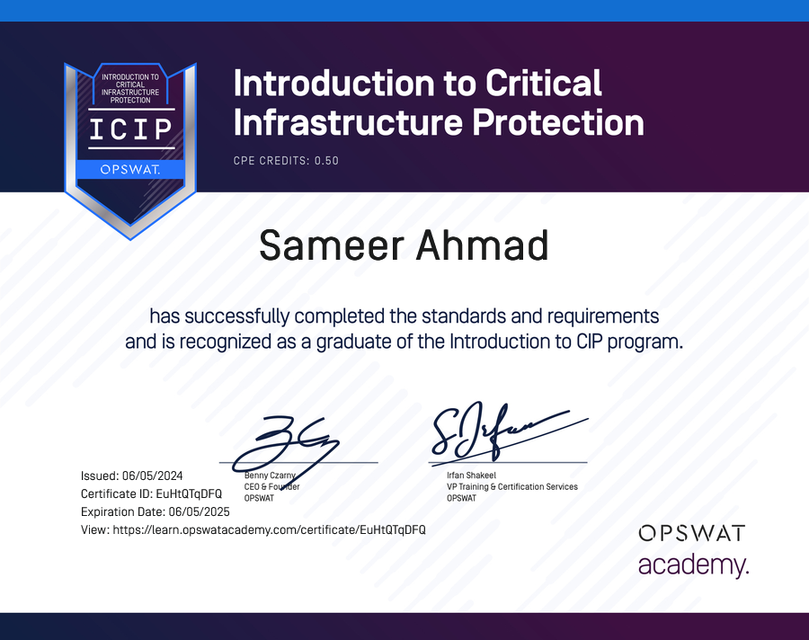 Certificate Credential